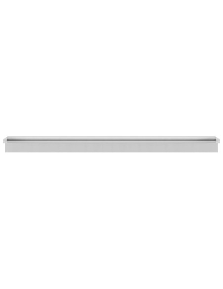 Fontana a Cascata per Piscina Rettangolare Acciaio Inox 110 cm