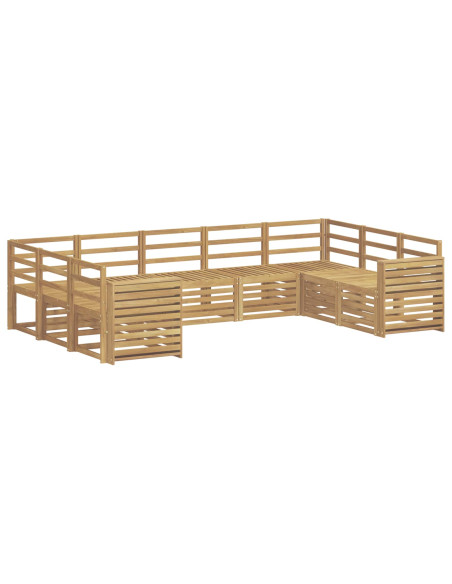 Set divani Legno di Acacia Massello