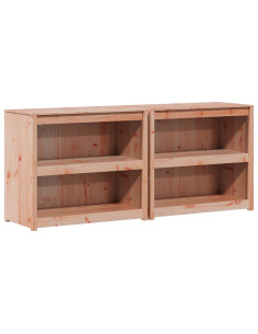 Mobile da cucina da esterno MEPPEL 2 pcs Douglas Naturale 2
