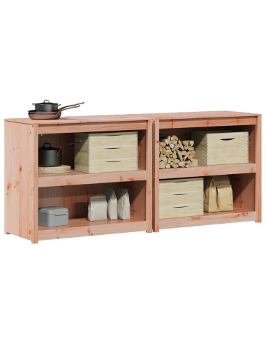 Mobile da cucina da esterno MEPPEL 2 pcs Douglas Naturale