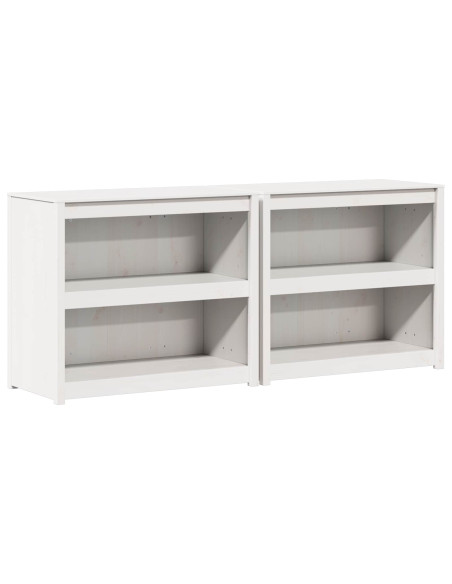 Mobile da cucina da esterno MEPPEL 2 pcs Bianco