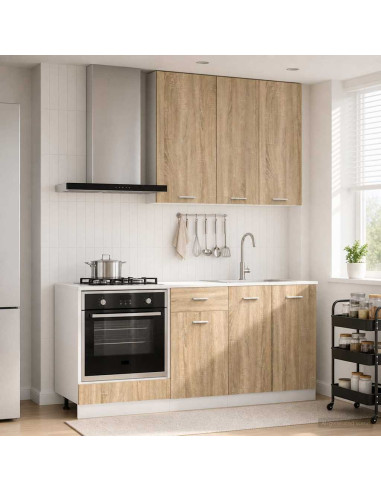 Unità Cucina LYON 5 pcs Rovere Sonoma Legno ingegnerizzato