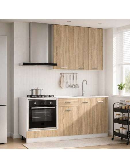 Unità Cucina LYON 5 pcs Rovere Sonoma Legno ingegnerizzato