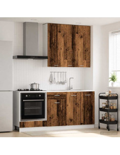 Unità Cucina LYON 5 pcs Legno antico Legno ingegnerizzato