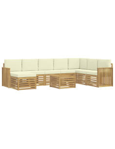 Set divani Legno di Acacia Massello 2