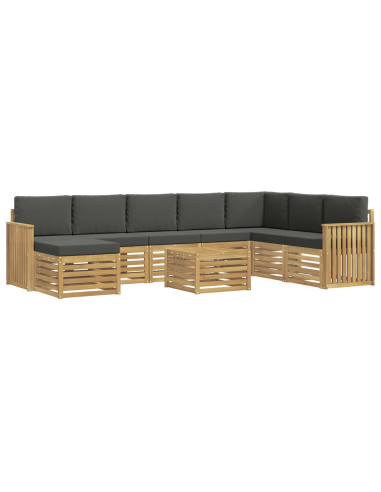 Set divani Legno di Acacia Massello