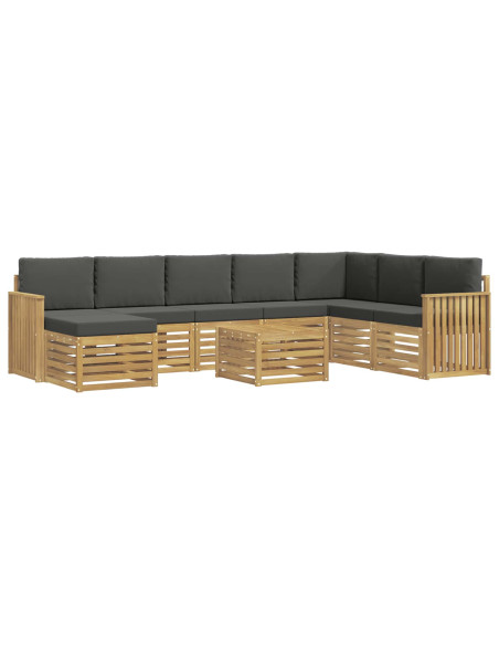 Set divani Legno di Acacia Massello