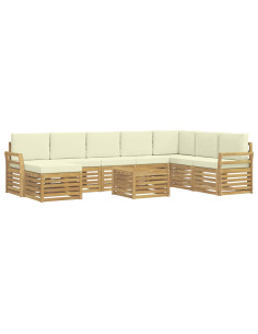 Set divani Legno di Acacia Massello 2