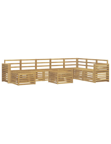 Set divani Legno di Acacia Massello