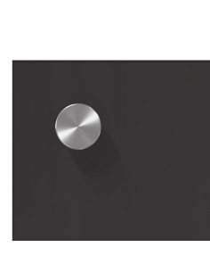 Schienale da cucina 2 pcs Grigio scuro 120 x 50 cm
