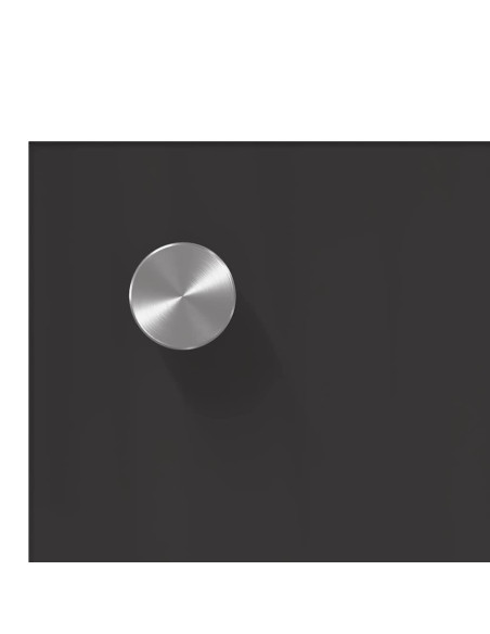 Schienale da cucina 2 pcs Grigio scuro 120 x 50 cm