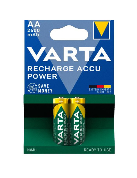 CF2 RICARICABILI AA 2600MAH