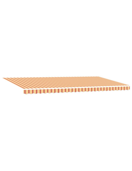 Tenda Retrattile giallo e arancione 600 ×350 cm Tessuto
