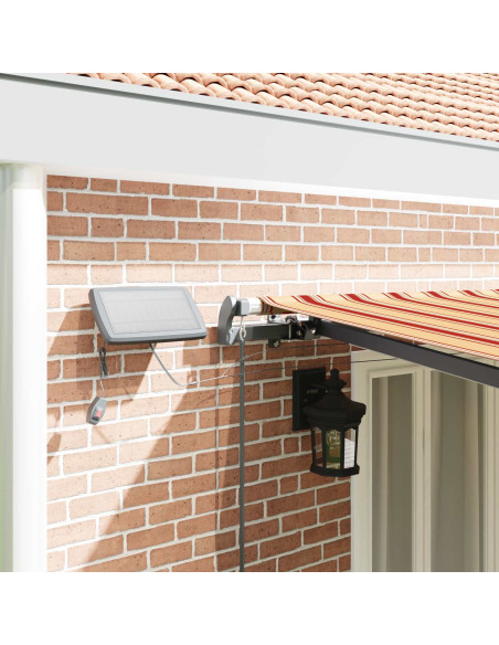Tenda Retrattile giallo e arancione 600 ×350 cm Tessuto