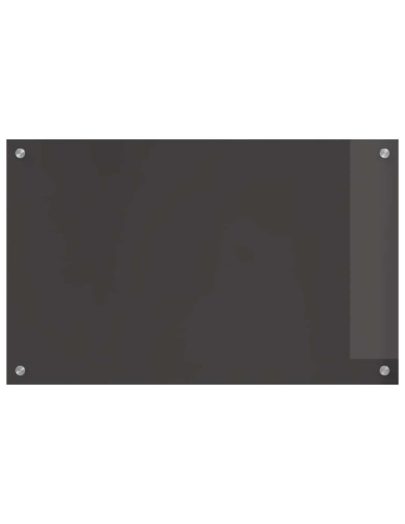 Schienale da cucina 2 pcs Grigio scuro 80 x 50 cm