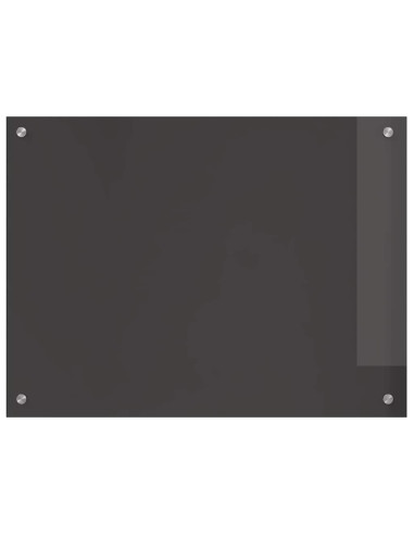 Schienale da cucina 2 pcs Grigio scuro 80 x 60 cm