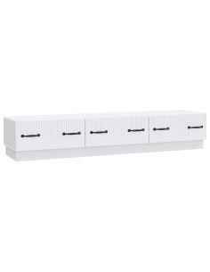 Mobile TV Bianco 147 x 34,5 x 27 cm Legno ingegnerizzato