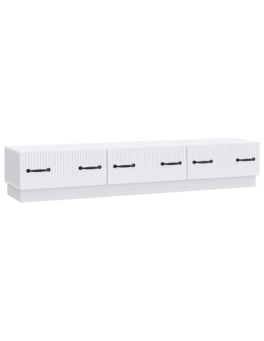 Mobile TV Bianco 147 x 34,5 x 27 cm Legno ingegnerizzato