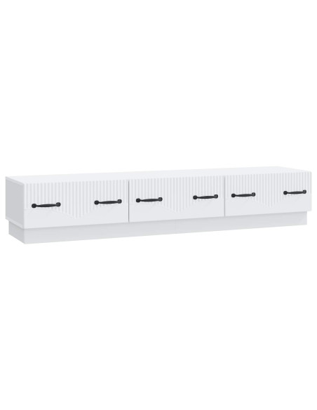 Mobile TV Bianco 147 x 34,5 x 27 cm Legno ingegnerizzato