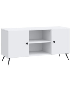 Mobile TV Bianco 102 x 34,5 x 50 cm Legno ingegnerizzato
