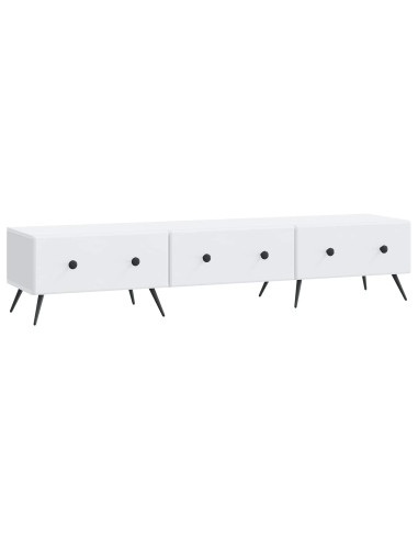 Mobile TV Bianco 147 x 34,5 x 30 cm Legno ingegnerizzato