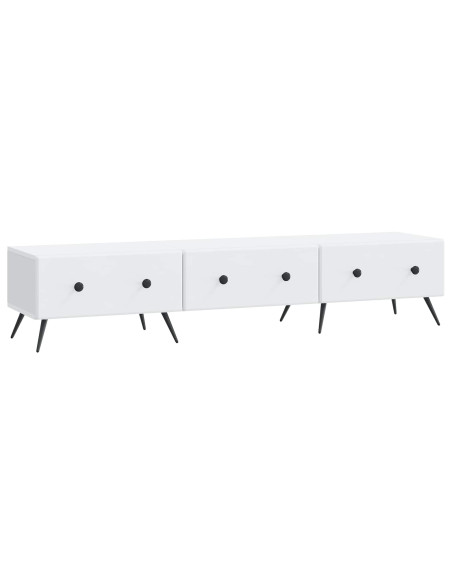 Mobile TV Bianco 147 x 34,5 x 30 cm Legno ingegnerizzato