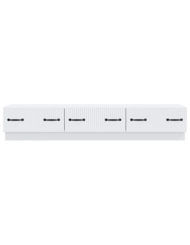 Mobile TV Bianco 147 x 34,5 x 27 cm Legno ingegnerizzato