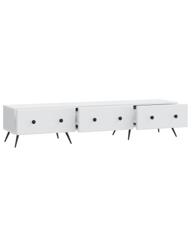 Mobile TV Bianco 147 x 34,5 x 30 cm Legno ingegnerizzato