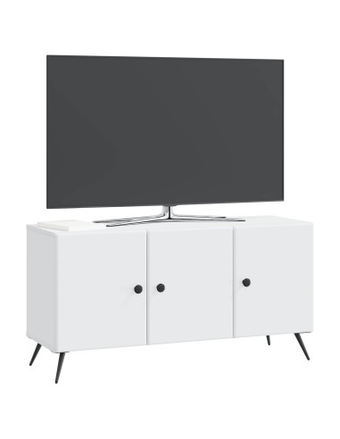 Mobile TV Bianco 99 x 34,5 x 50 cm Legno ingegnerizzato