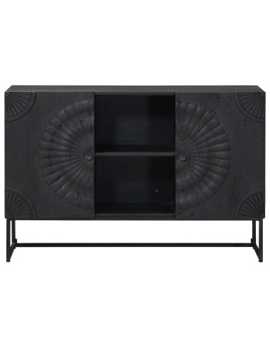 Credenza Nero 105 x 30 x 68 cm