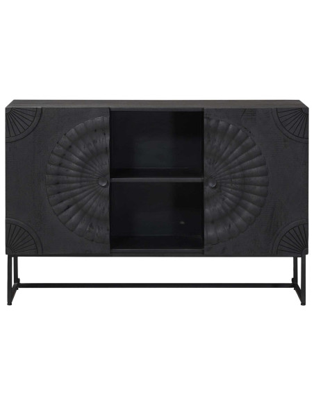 Credenza Nero 105 x 30 x 68 cm