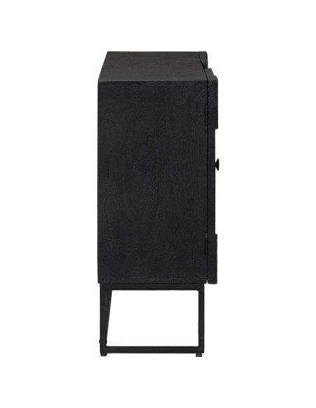 Credenza Nero 105 x 30 x 68 cm