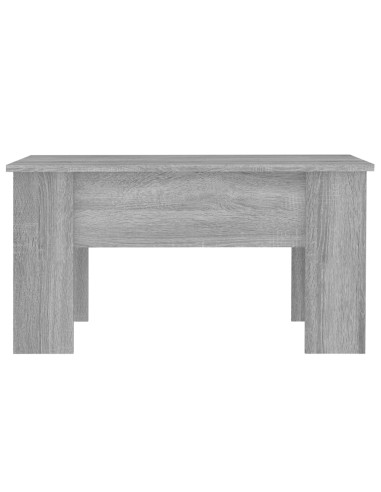 Tavolino da Salotto Grigio Sonoma 79x49x41 cm Legno Multistrato