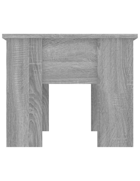 Tavolino da Salotto Grigio Sonoma 79x49x41 cm Legno Multistrato