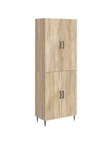 Set di armadi 2 pcs 66 x 34,5 x 89,5 cm Legno ingegnerizzato