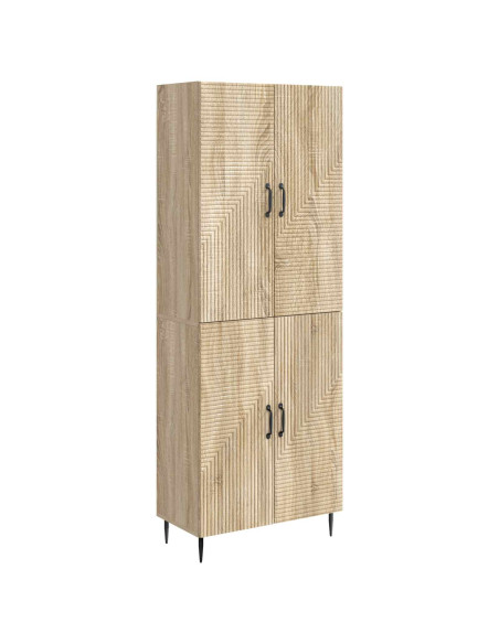 Set di armadi 2 pcs 66 x 34,5 x 89,5 cm Legno ingegnerizzato