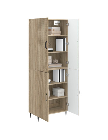 Set di armadi 2 pcs 66 x 34,5 x 89,5 cm Legno ingegnerizzato