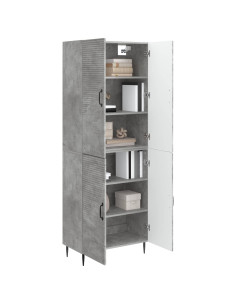 Set di armadi 2 pcs 66 x 34,5 x 89,5 cm Legno ingegnerizzato 2
