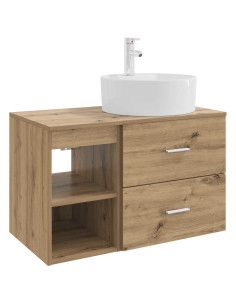 Set di mobili per il bagno 2 pcs Rovere Artigianale