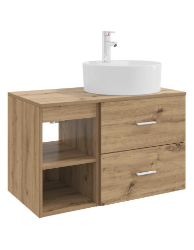 Set di mobili per il bagno 2 pcs Rovere Artigianale