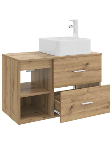 Set di mobili per il bagno 2 pcs Rovere Artigianale