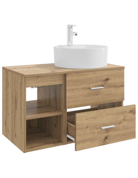 Set di mobili per il bagno 2 pcs Rovere Artigianale