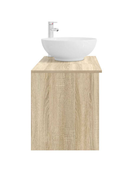 Set di mobili per il bagno 2 pcs Rovere Sonoma