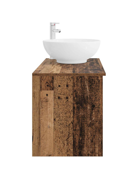Set di mobili per il bagno 2 pcs Legno antico
