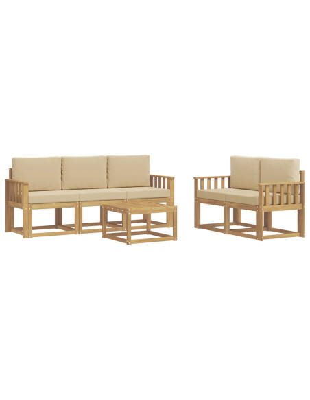 Set di divani da esterno 6 pcs