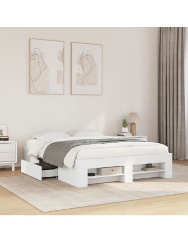 Giroletto Bianco 140x200 cm in Legno Multistrato