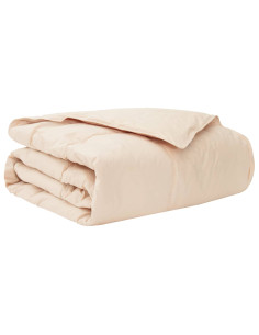 Piumino Letto Estivo Beige 155 x 220 cm 100% Kapok Naturale