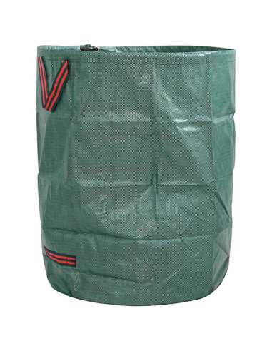 Sacchi per Rifiuti da Giardino 12 pcs Verde 66 x 66 x 83,5 cm