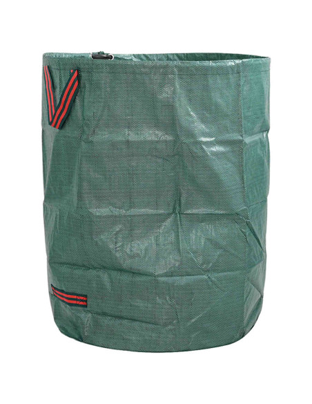 Sacchi per Rifiuti da Giardino 12 pcs Verde 66 x 66 x 83,5 cm