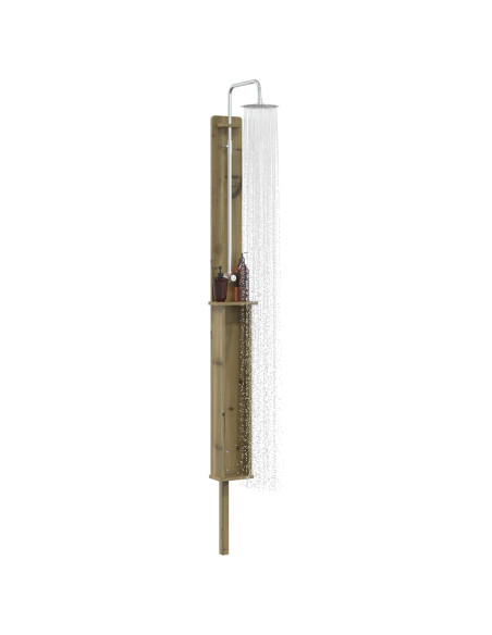 Doccia da esterno 246 cm Naturale